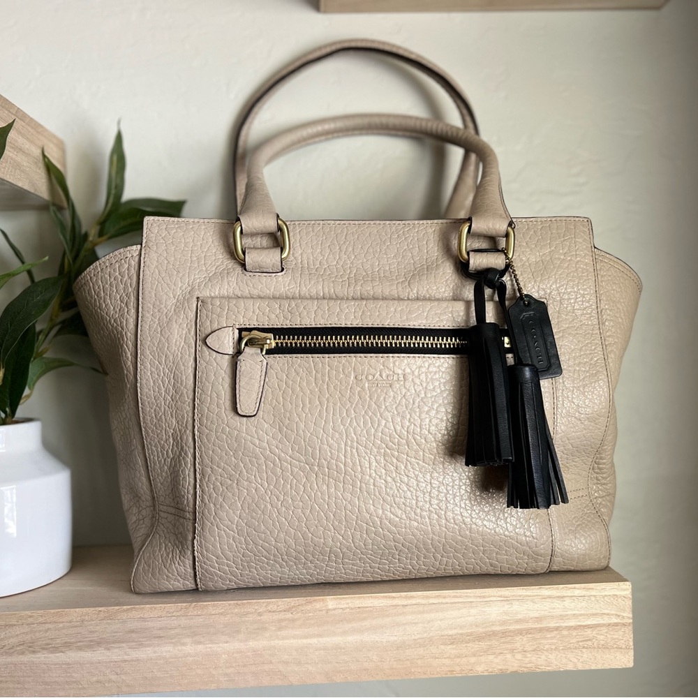 Coach Legacy Textured Leather Candace Carryall style #19926.